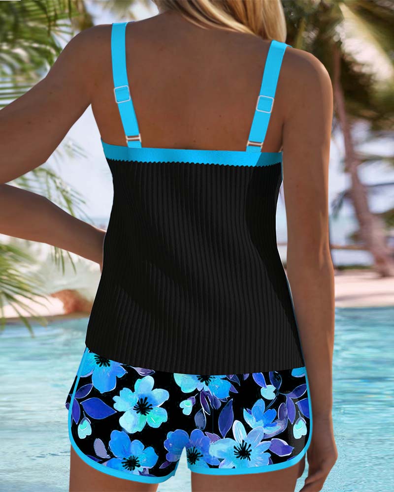 Катарина | Стилен двукомпонентен Tankini комплект