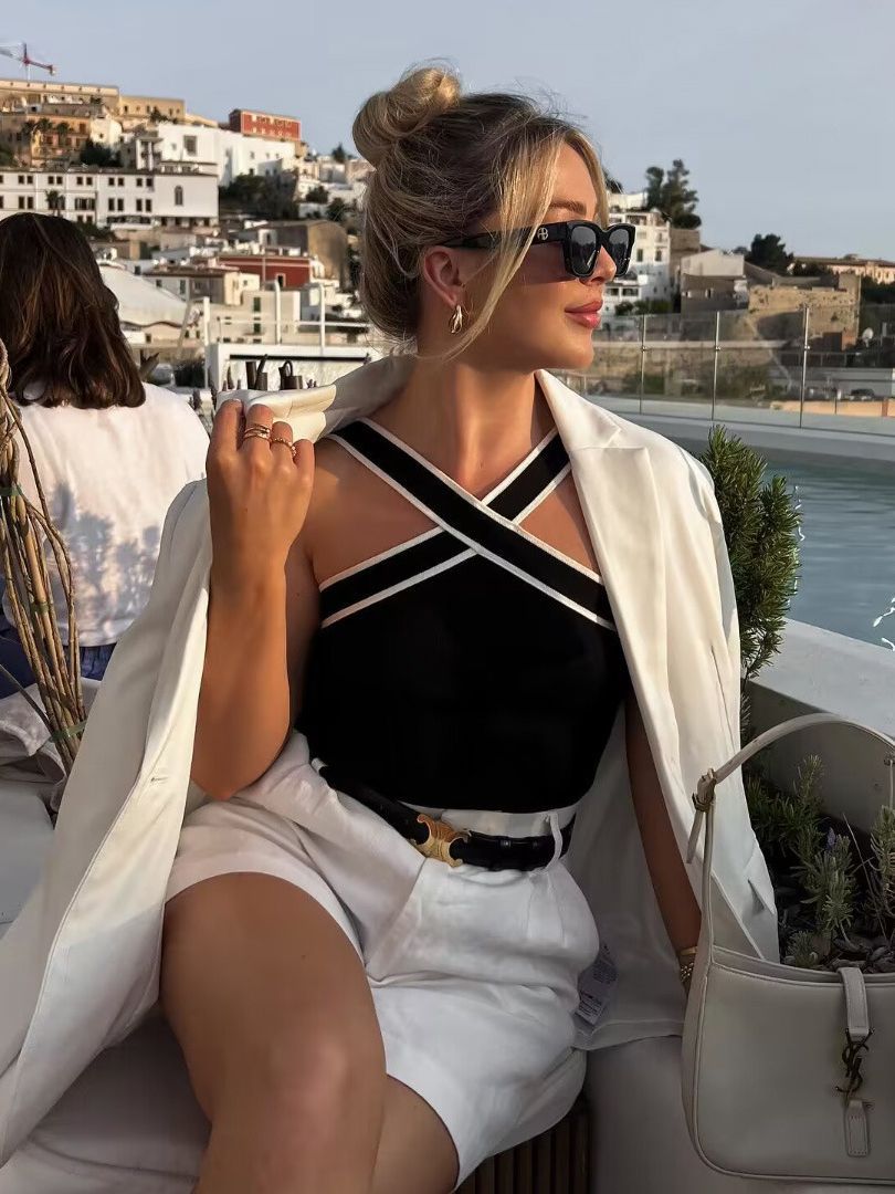 Топ с кръстосани презрамки от La Riviera