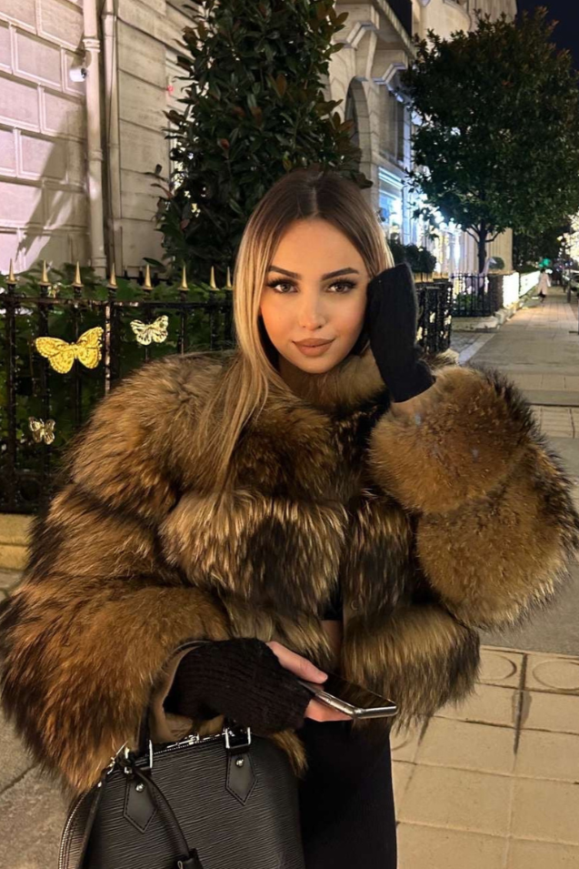 Дамско яке от еко кожа