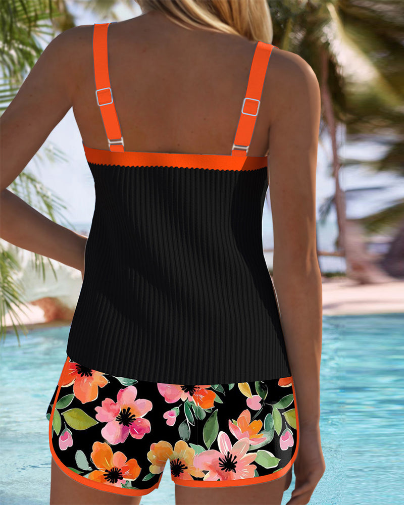 Катарина | Стилен двукомпонентен Tankini комплект